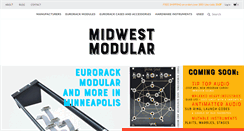Desktop Screenshot of midwestmodular.com